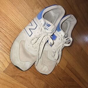 574 New Balance Blue, White And Grey